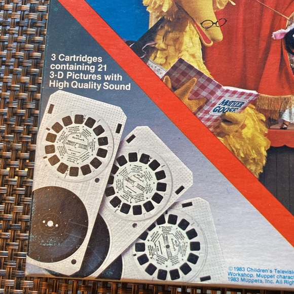 Sesame Street Talking View-Master 3-D Cartridges - Picture 4 of 11